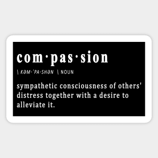 Compassion, The Definition Of Sticker